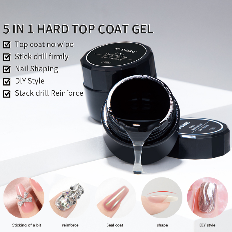 Cucumber Cooling Gel - RSNAIL 5 IN 1 japanischer Hartlack,