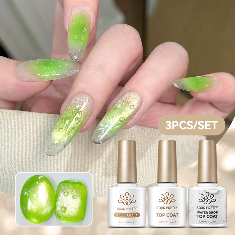 Cucumber Cooling Gel - BORN PRETTY 10ml 3D Wassertropfen Top
