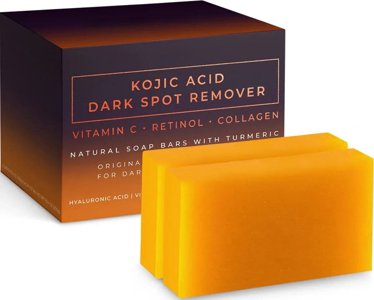 Salicylic Acid Cleanser - Kojisäure-Entferner für dunkle Flecken, aufhellende Seife,