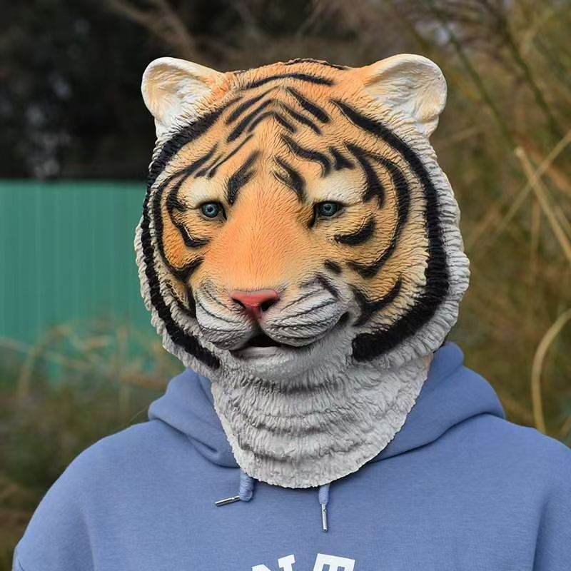 Lebensechte Tigerkopf-Masken f – Skincare Pigeon Bewertung und Preis