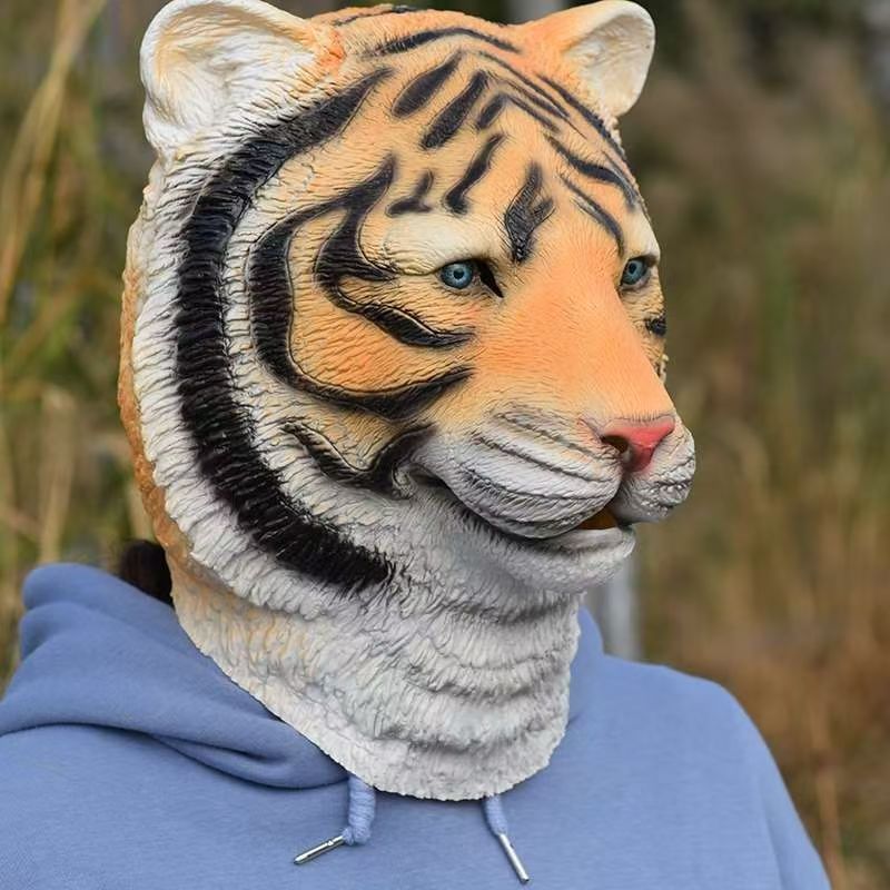 Lebensechte Tigerkopf-Masken f – Skincare Pigeon Bewertung und Preis