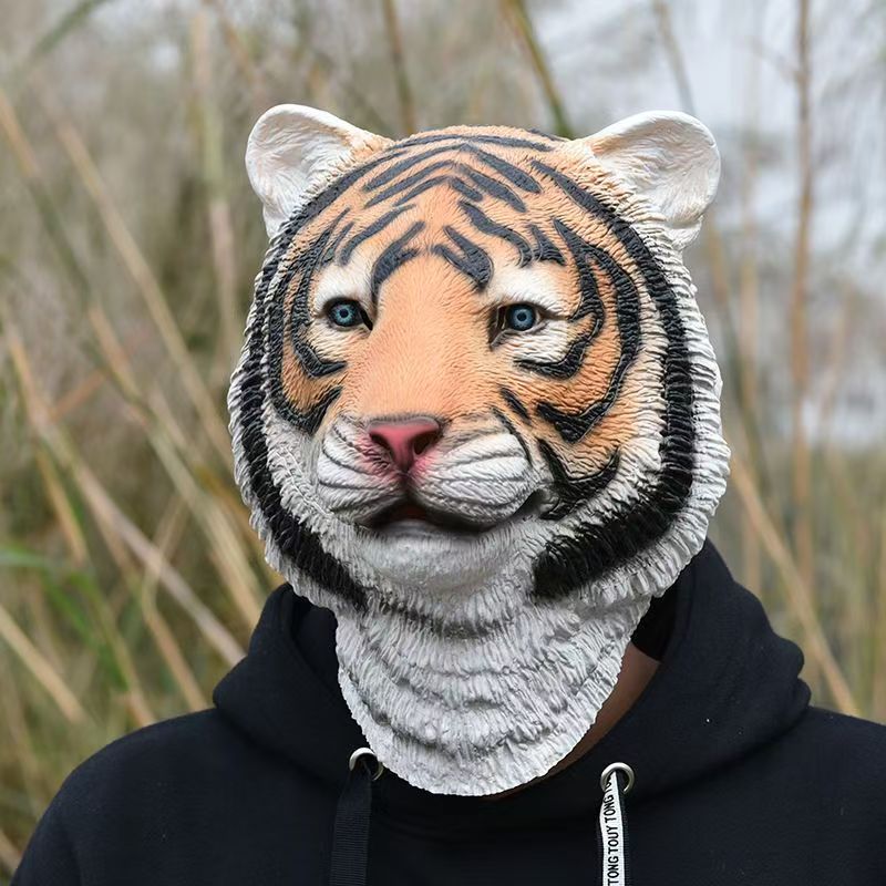 Lebensechte Tigerkopf-Masken f – Skincare Pigeon Bewertung und Preis