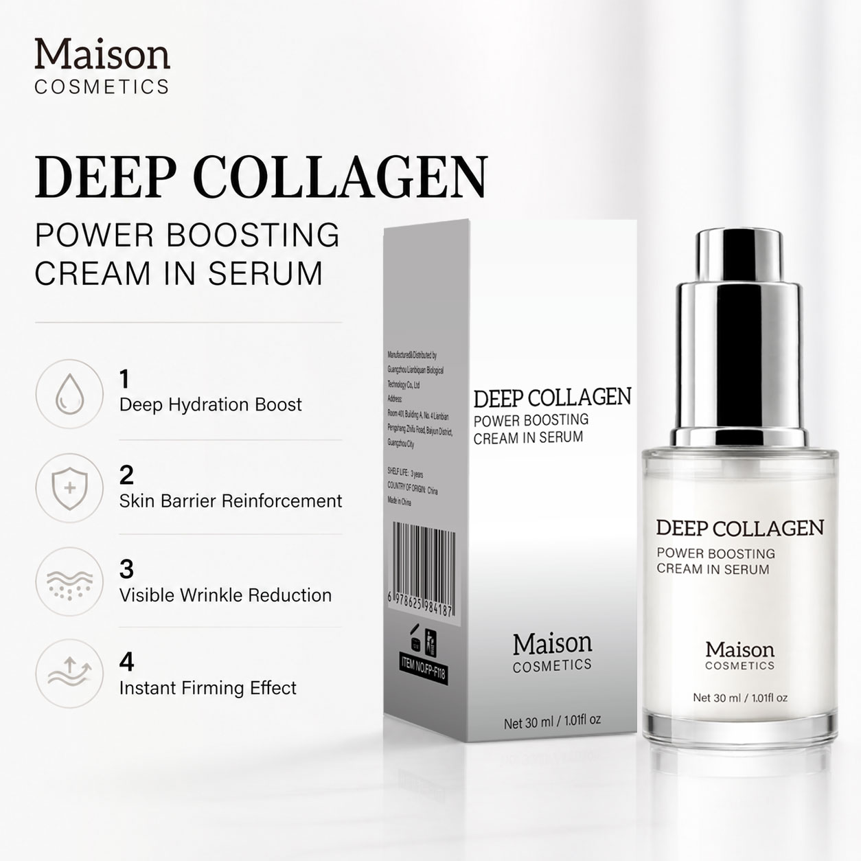 Tiefenwirksames Kollagen-Serum – Skincare Skintific Bewertung und Preis