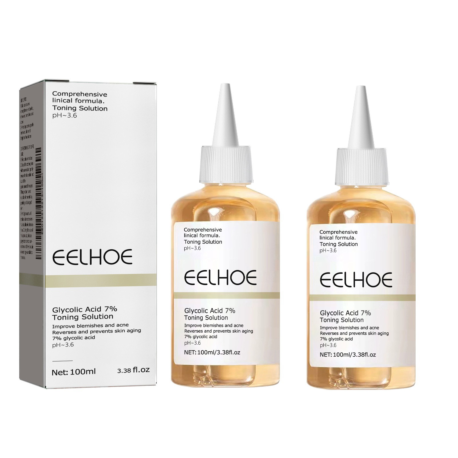 Glykolsäure, 7 % Tonisierungsl – Lactic Acid Toner Bewertung und Preis